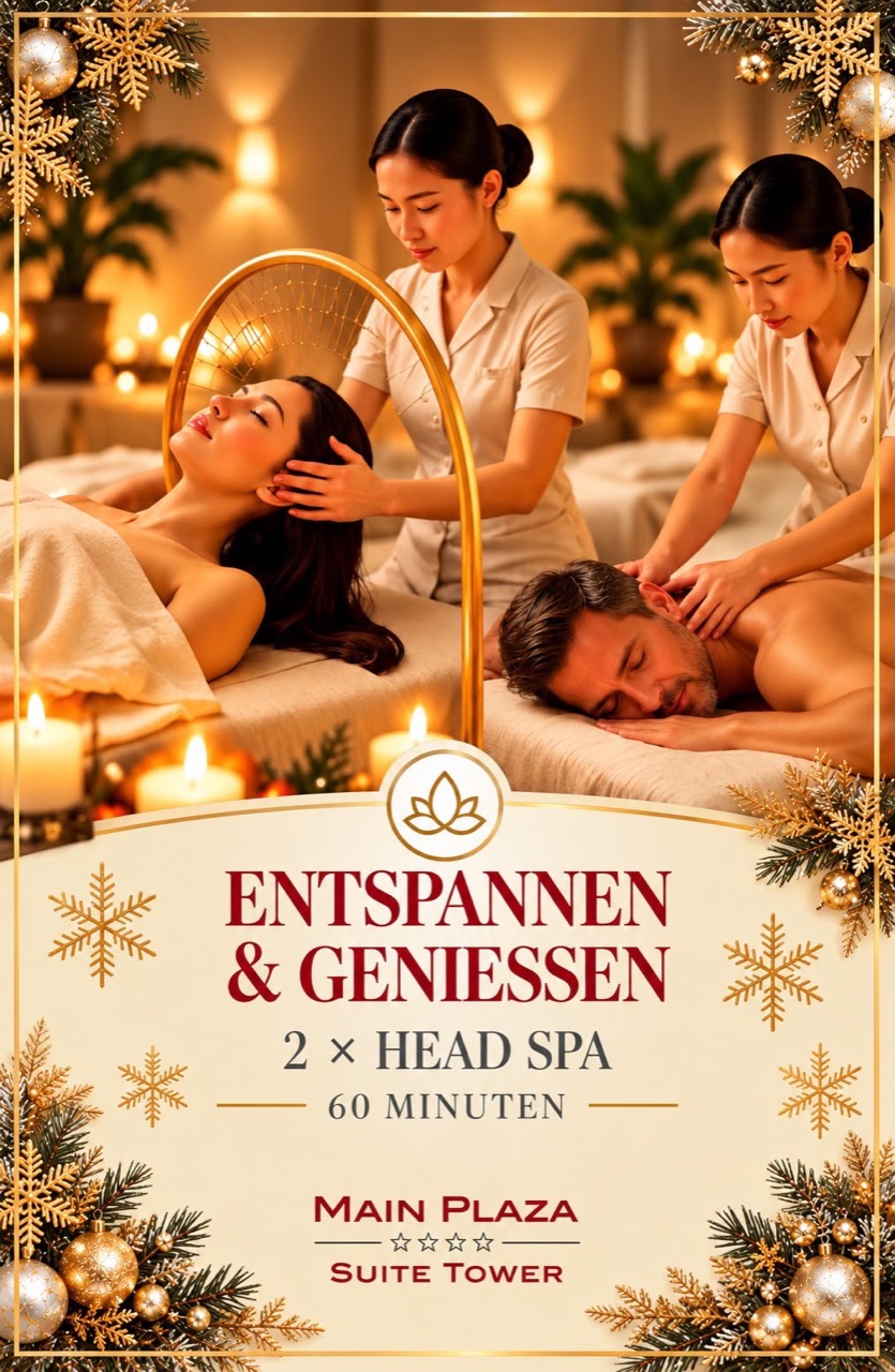 Head-Spa-Behandlung für zwei Personen